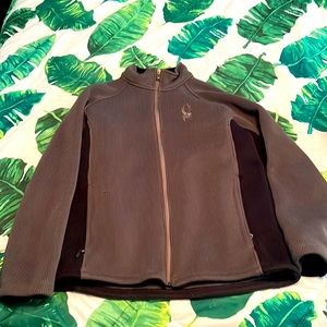 Spyder heavy fleece full zip up